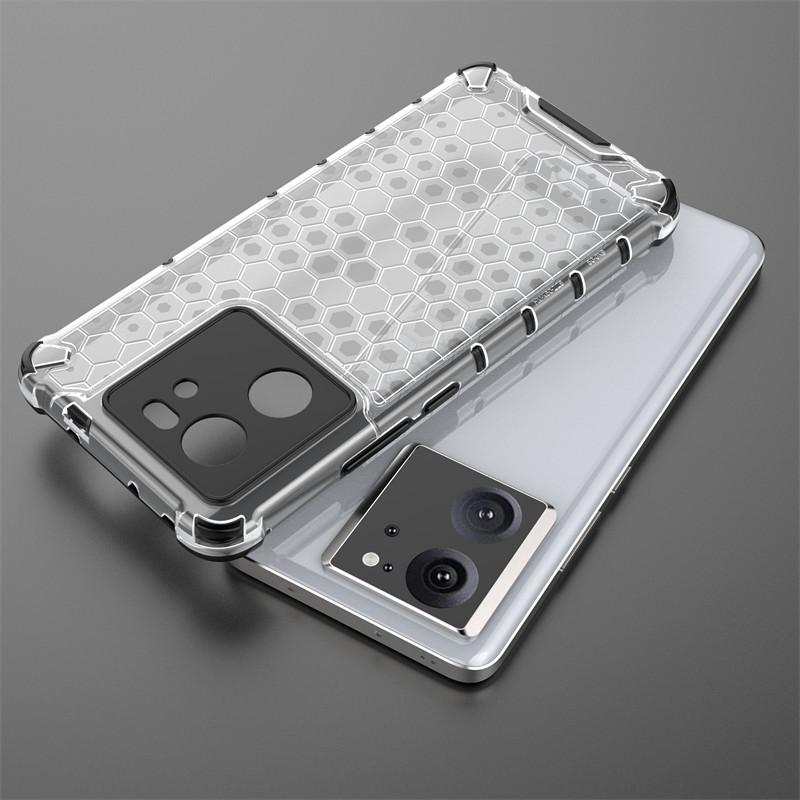 Etui na Xiaomi 13T Pro Xiaomi 11T 12T 13T Pro Pokrowiec Plaster Miodu Wstrząsoodporny TPU Pancerz Twardy PC Silikonowe Ochronne Etui na Telefon Tylne