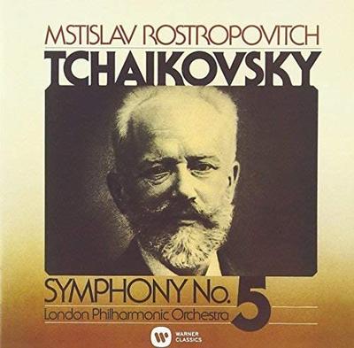 CD ROSTROPOVICH (MSTISLAV), TCHAIKOVSK - Tsjaikovski: Symfonie nr. 5  WPCS13428 Japan ObiKlassiek Gebruikt