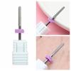 Wear Resistant Umbrella Nail File Head Tungsten Steel Nail Remover Tool Dead Skin Removal
