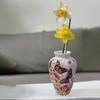 3D Puzzle Vase DIY Puzzle Vase Flower Holder 160 Curved Puzzle Pieces Decorative Floral