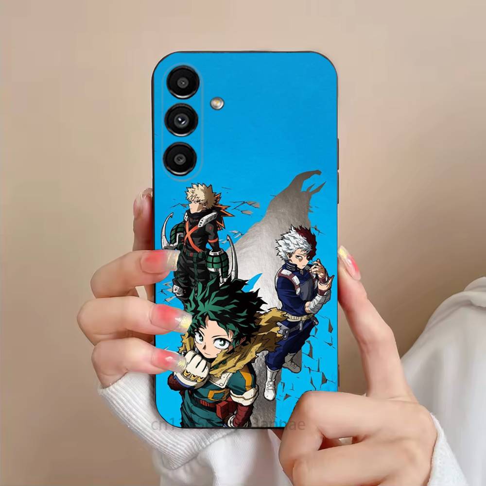 Deku Bakugou Shouto Hero A-Academia Phone Case For Samsung Galaxy S21 22 23 24 S25 Ultra PlusS20 FE S10 Plus  Cover Funda