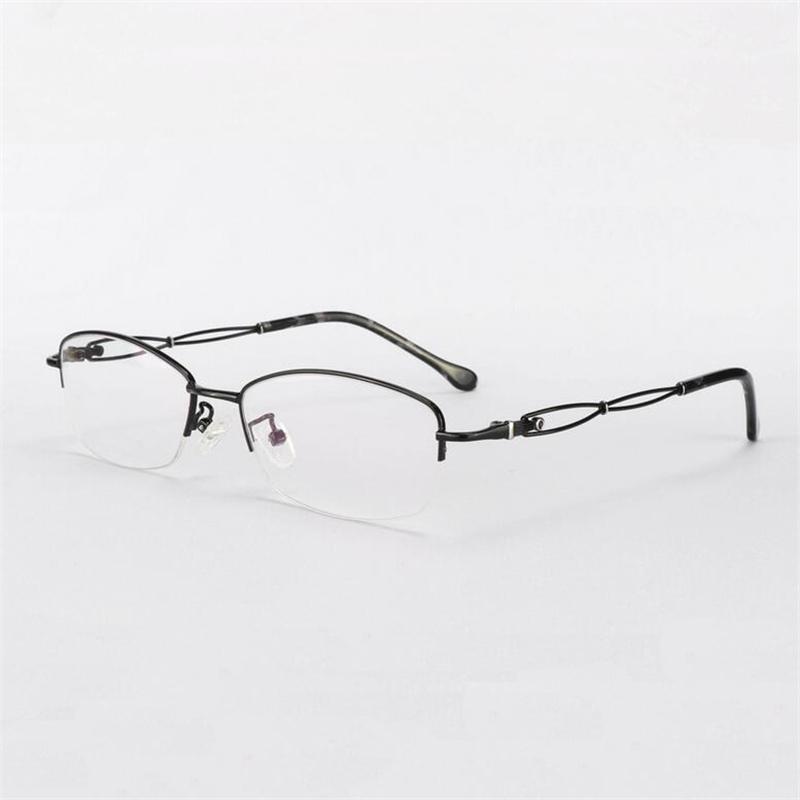 

Квадратные очки для близорукости с полуободковой оправой, женские, из сплава, фотохромные, готовые, для миопии, женские 0 -0.5 -0.75 -1.0 До -6.0 Myopia -6.0