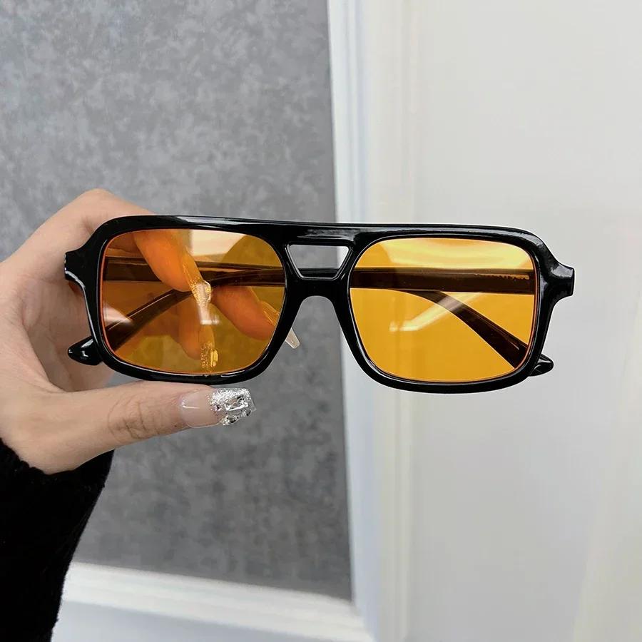 Square Sunglasses Women Men Classic Vintage Fashion Personality Glasses Stylish Casual Minimalist