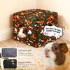 Guinea Pig House Bedding Cage Hamster Small Animal Nest Winter Warm Pet Bed for Chinchilla Mice Squirrel Guinea Pig/Rat/Hedgehog