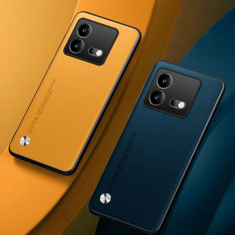 Luxury Leather Phone Case For Vivo iQOO Neo 8 Pro Neo8 5G Matte Cover Silicone Protection Case For iQOO 8 Pro iQOO8 8Pro Coque