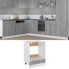 VidaXL Oven Cabinet "Riga" Sonoma Grey 60 X 46 X 81.5 Cm Engineered Wood 825835
