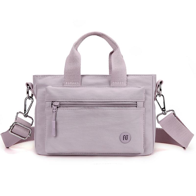 

Женская сумка однотонная сумка через плечо легкая сумочка светло-фиолетовый