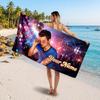 Harry Styles Customized Name Text Beach Towel, Soft Absorbent Towel Beach Pool Travel Personal Gift