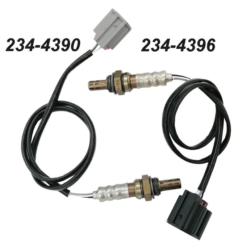 2pcs O2 Oxygen Sensor for Mazda 5 2.3L 2006-2007 Mazda 3 2.0L 2.3L 2004 2005 Upstream Downstream 4 Wires 234-4396 234-4390 2PCS