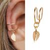 2026 Fashion Ear Cuffs Without Piercing Ear Clip Earrings Non-Piercing Fake Cartilage Earrings For Women Jewelry Gifts