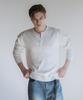Dekkoloso Veil Henley Neck Knit [White]