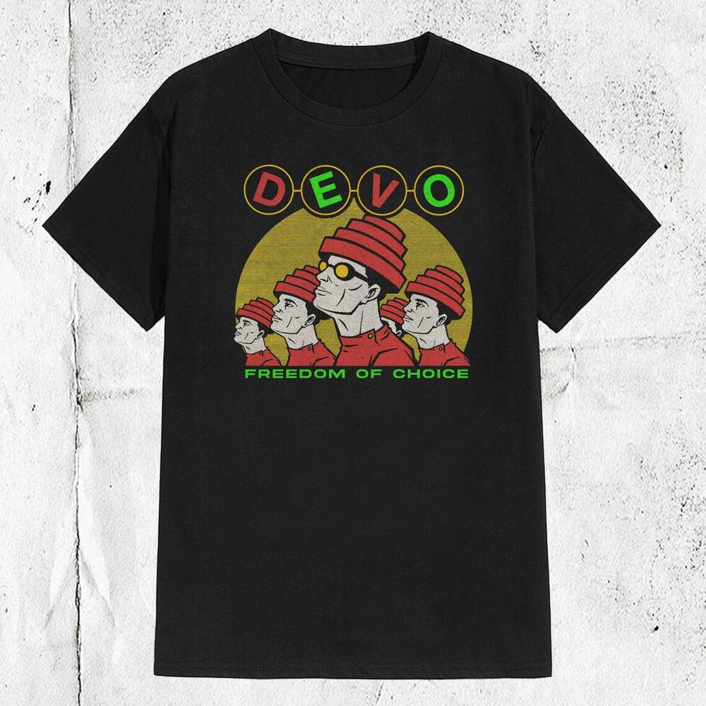 

Devo Band Freedom Of Choice T Shirt Full Size S-4XL XL