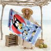 Bluey Customizable Name Beach Towel Super Soft Microfiber Quickdry Fabric Suitable for Swimming Gym Camping Yoga Vacation