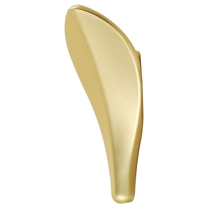 Alloy Leaf Shape Wall Hook Rustproof Door Hanger for Coat Hats Bags Bedroom Bathroom Entryway