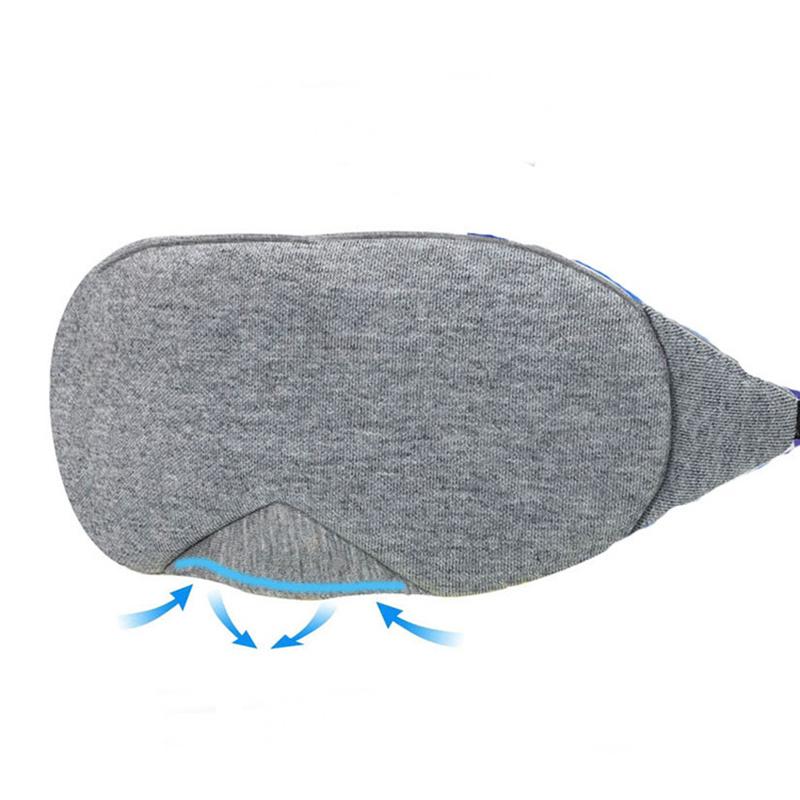 

1 шт., маска для сна, маска для глаз, маска для глаз для отдыха в офисе, путешествия, маска для сна, чехол для маски для сна светло-серый