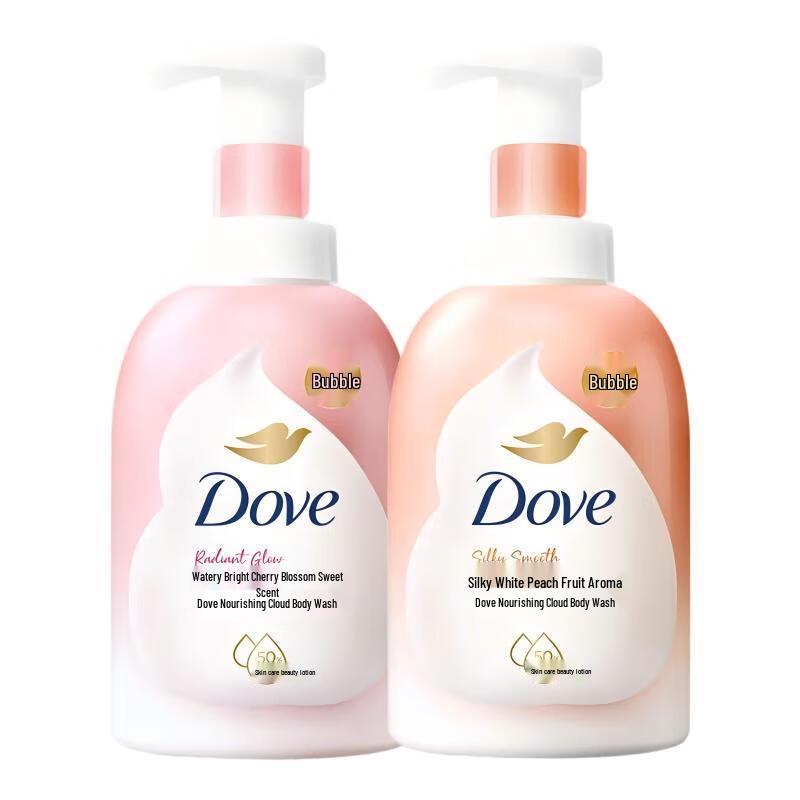 Dove Cherry Blossom & Peach Scented Bath Foam