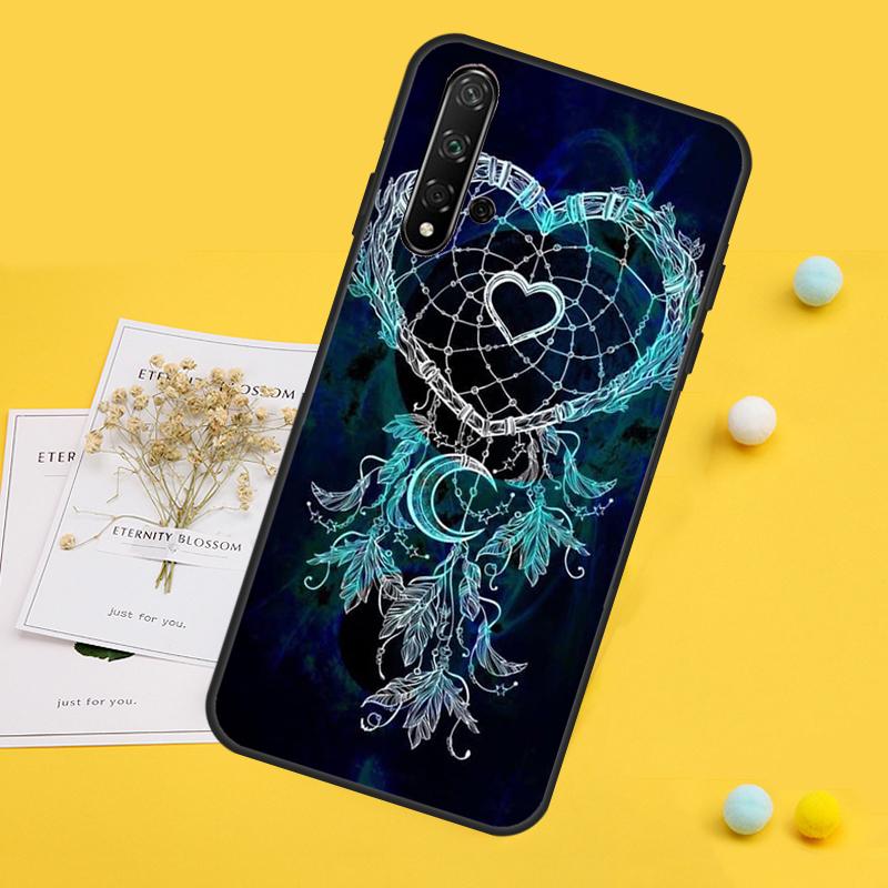 Retro Feather Dreamcatcher For Huawei Nova 10 9 SE 12i 11i 8i 12s Y90 Y60 Y70 Y72 Y61 Y91 P20 P30 P40 Lite P60 Pro Case