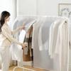 Translucent Waterproof Dustproof Garment Hanging Cover Household Wardrobe Storage Organizer For Suit Dress Clothes