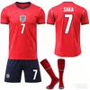 2026 World Cup England Aways Football Jersey for Kids and Adults SAKA #7