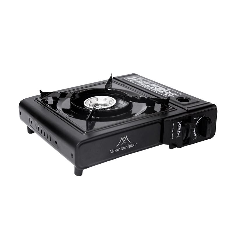 Mountain Guest Light Fire Portable Gas Camping Stove: Compact Card-type Outdoor Cooking Equipment