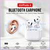 Remastered Stereo Audio Bluetooth Wireless Earbuds Apple AirPods 4 Design Touch Sensor Clear Voice Call Running Sports Bluetooth Headphones