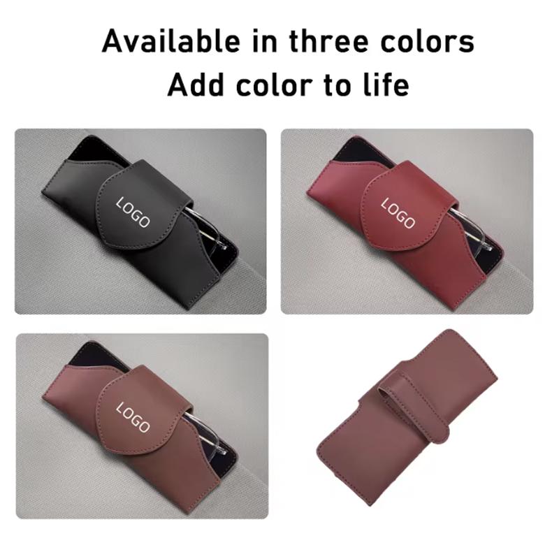 Car Interior Accessories Sun Visor Sunglasses Storage Box For Chevrolet Bolt Spark Tahoe Z71 Aveo Impala Lacetti Malibu Sail SS