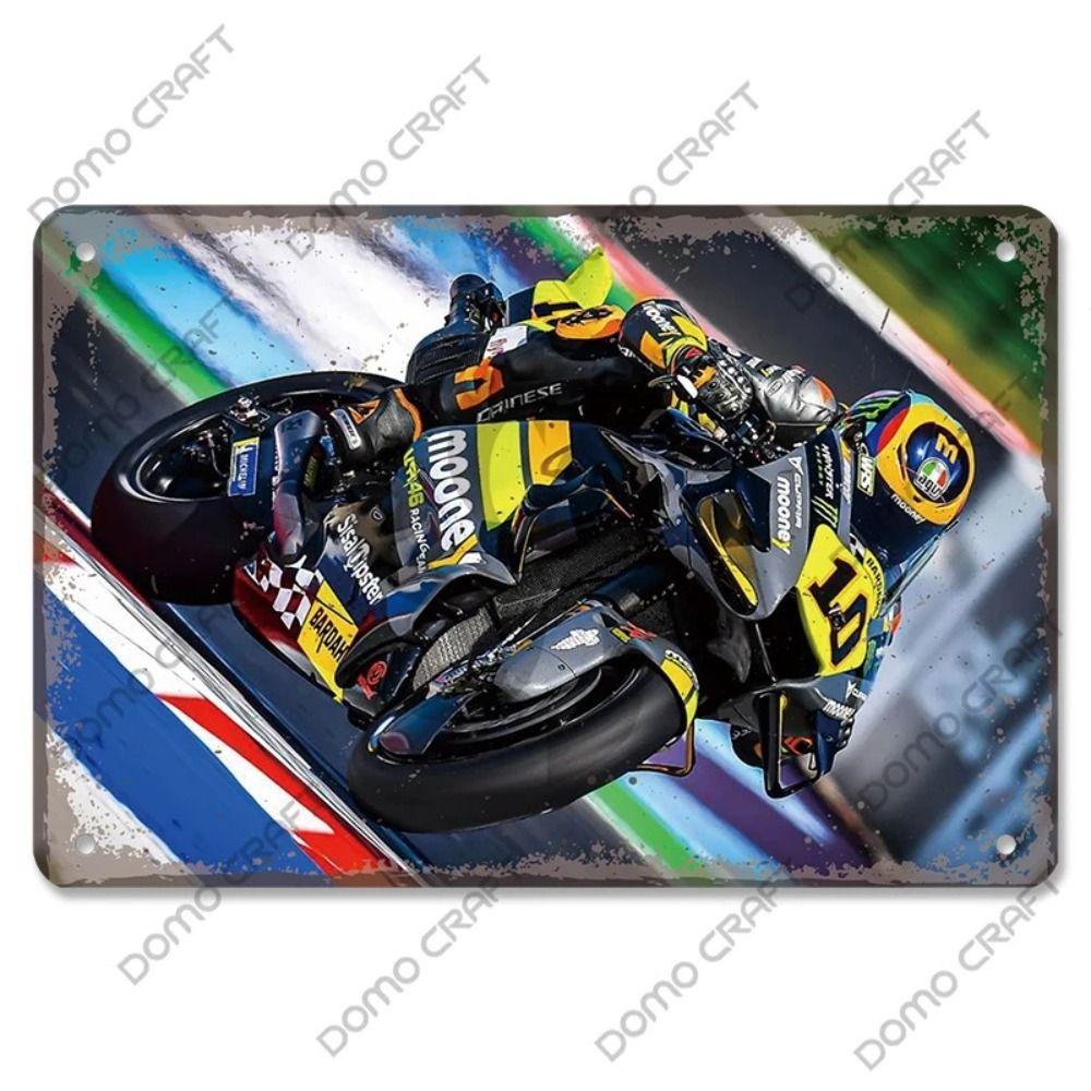 Racing Driver & Rally Metal Tin Signs for Bar Man Cave
