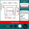 Silicone T-Shape Waterproof Sealing Plug for Round Holes