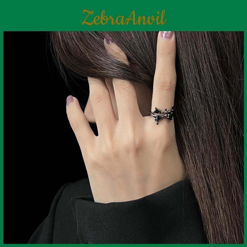 Elegant Adjustable Open Ring With Geometric Design For Women Fashion Accessory 2023