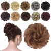 Elastici per Capelli Moda Europei e Americani - Elastici Morbidi e Spettinati per Donne, Accessori per Chignon e Parrucche, Stile Fiore a Bocciolo