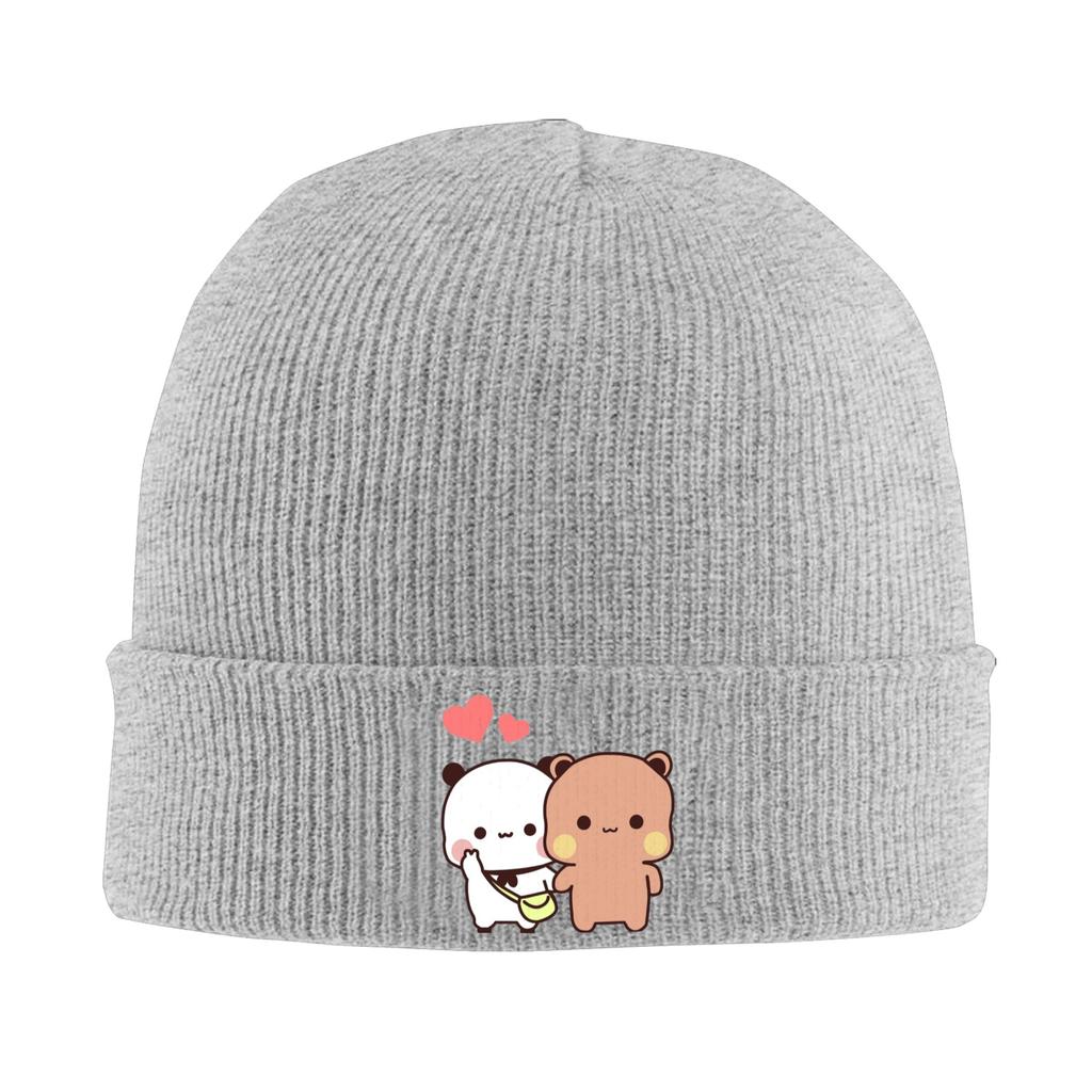 Cute Bubu Dudu Beanie Hats Kawaii Bear Bonnet Hats Unisex Women Trendy Outdoor Knitting Hat Spring Design Elastic Caps