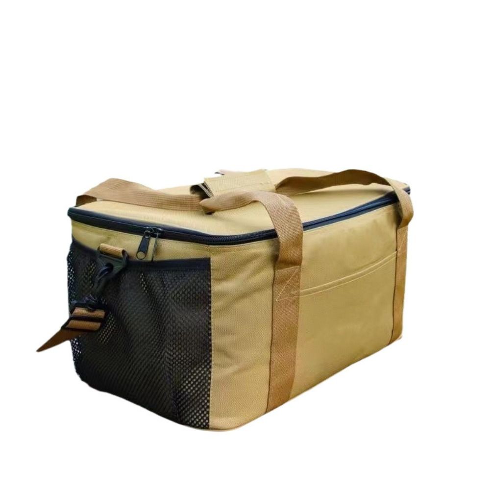 Thermal Cooler Portable Storage Bag Waterproof Travel Tableware Bag Large Capacity Bag  Lunch Box