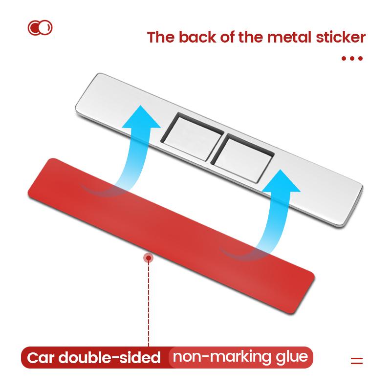 Car Badge Body Side Metal stickers accesorios para auto For Mitsubishi L200 ASX Pajero Sport Outlander Xpander Delica Mirage UG2