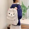 Cartoon Kawaii Rilakkumas Rucksack Korilakkuma Stickerei Wasserdichtes Nylon Rucksack Große Kapazität Mädchen Jungen Schüler Schultasche