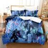 Comfortable Anime Print Duvet Cover Set With Duvet Cover And Pillowcases Single Twin Full Queen King Sizes For Adults And Kids
