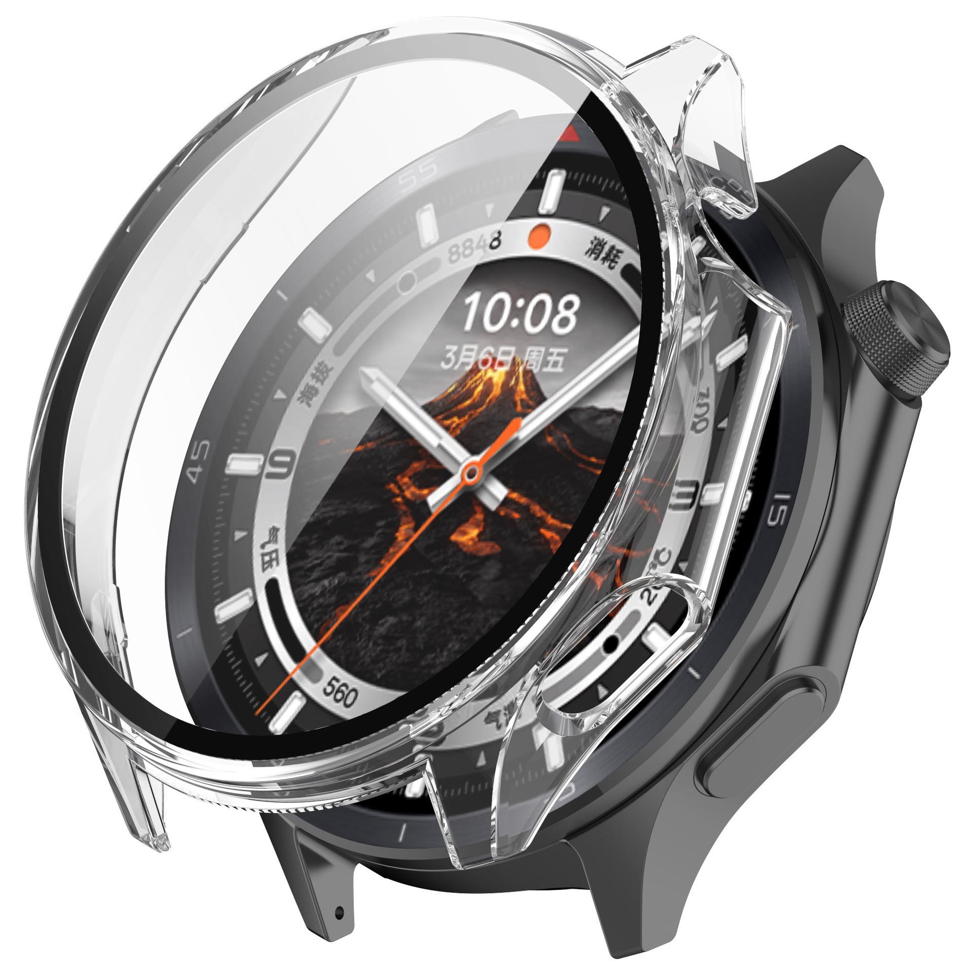 

Чехол из закаленного стекла для смарт-часов OnePlus Watch 3, защитная пленка для экрана для Oppo Watch X2, аксессуары For Oppo Watch X2 прозрачный