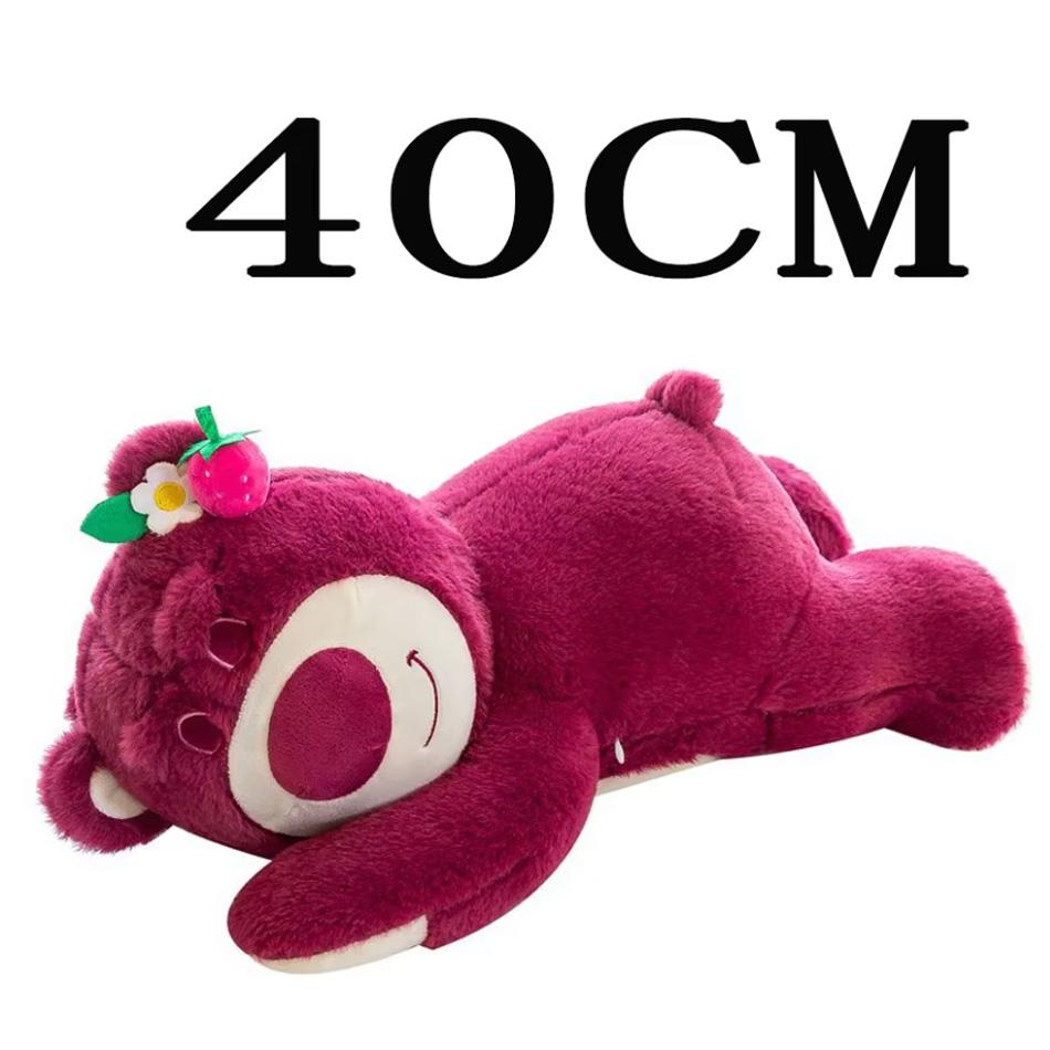 Toy Story Lotso Cute Bear Strawberry Sofa Plush Pillow Stuffed Toys Children Girls Friends Festivals Birthday Gift