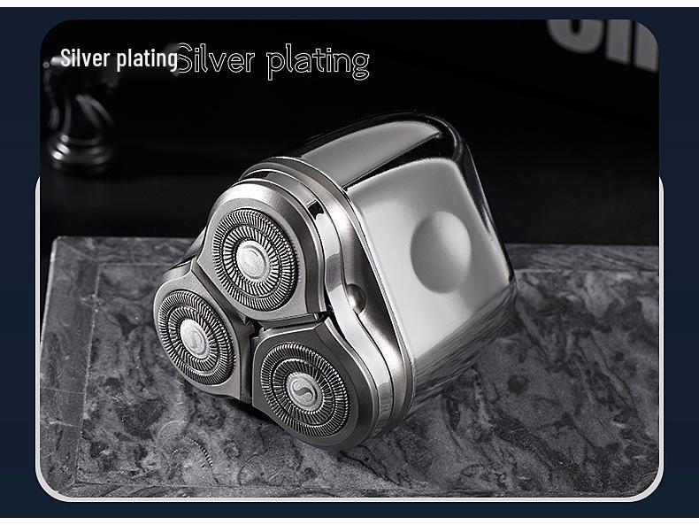 730 Mini USB Rotary Three-Blade Head for Electric Shaver