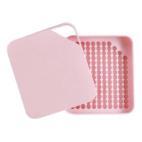 

1 Set 5mm Beads Sorting Tray Beads Picking Tray Kit with Total 296 Holes Efficient Beads Organizer with Easy Recovery Crafting Tool for Iron Bead