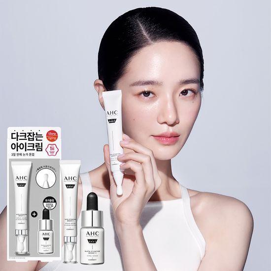 AHC Pro Shot Gluta Bright Augencreme für das Gesicht 30ml Special (+ Serum 10ml)