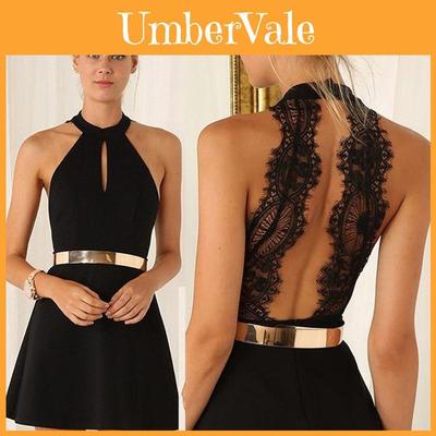 Elegant Women Casual Summer Chiffon Dress Perfect For Cocktail Parties And Evening Events