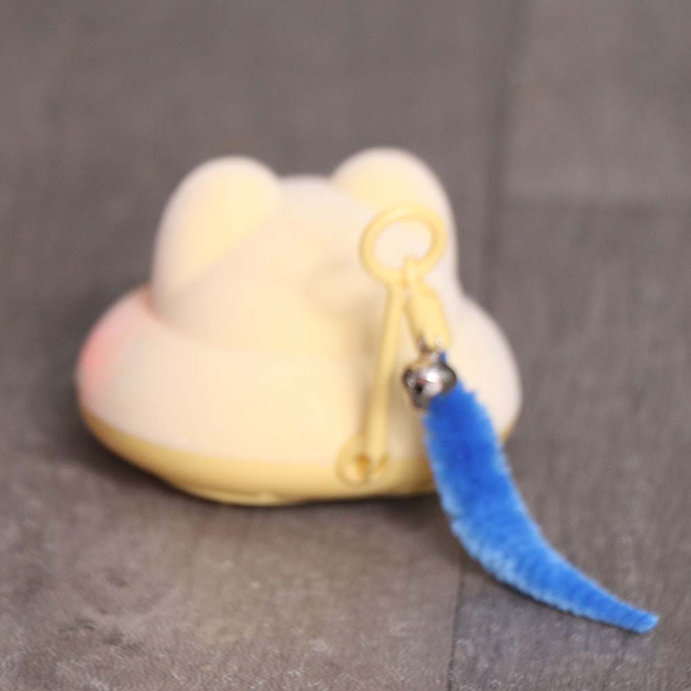 Electric Interactive Cat Toy Rechargeable Automatic Cat Teasing Device  for Indoor Cats Puppies