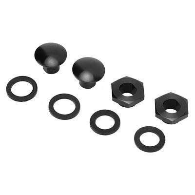 Kit di Ferramenta per Montante Vetro Posteriore in Alluminio Accessorio Completo per Honda Civic 92 95