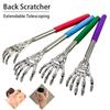 Bärbar Rostfri Stål Spökhandtag Infällbar Massage Skrapverktyg Massageverktyg Används För Att Massera Ryggen Flera Färger