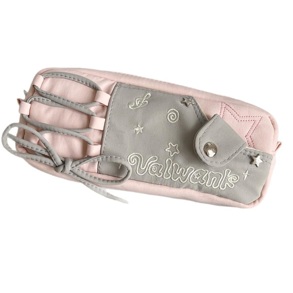 New pencil case girls high value ins primary school students stationery bag junior high school students pencil case large capacity