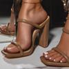 Wish High Heels Sexy Women Plus Size Sandals Size Omen's Slippers