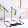 Microlandscape Jewelry Display Rack Earring Stand Necklace Storage Frame Hanging Necklace Case