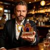 Baggerförmiger Glas-Whisky-Dekanter, 3D-Fahrzeug-Spirituosenflasche mit Stopfen, 350 ml Schwermaschinen-Weinspender für Hausbar-Dekoration