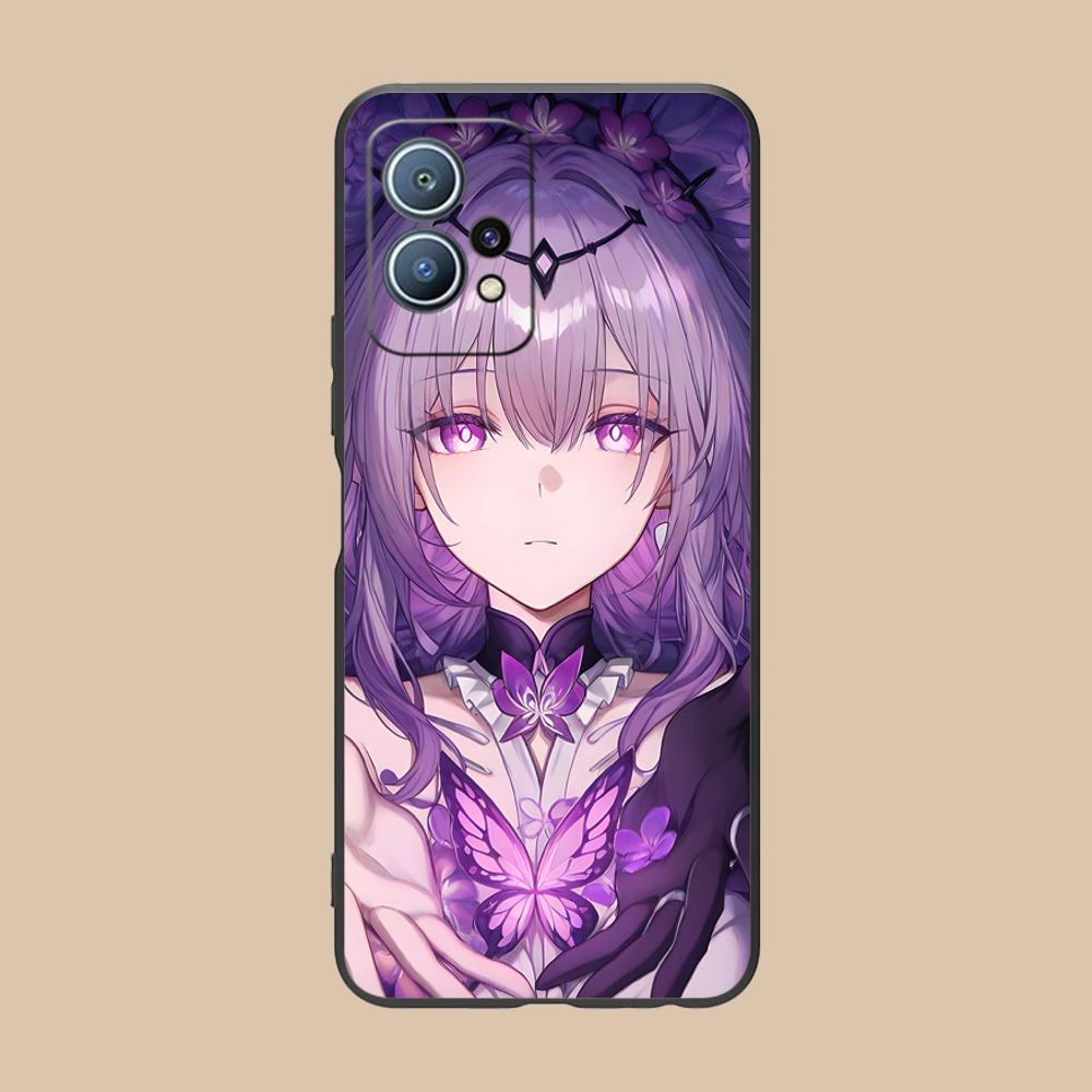 HSR Castorice Matte TPU Mobile Phone Case for Huawei P60 P50 P40 P30 P20 P10 P9 P8 Pro Lite Plus Colorful Printing Cover