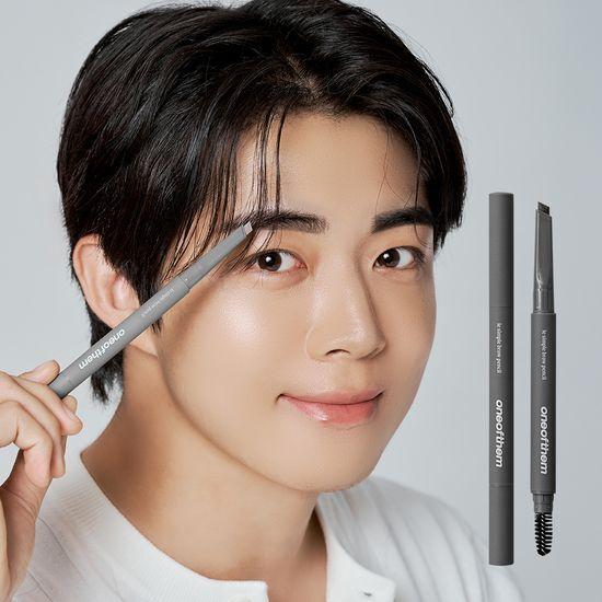 One of them Le Sample Brow Pencil 0.3g (Natural Brown, Deep Brown)